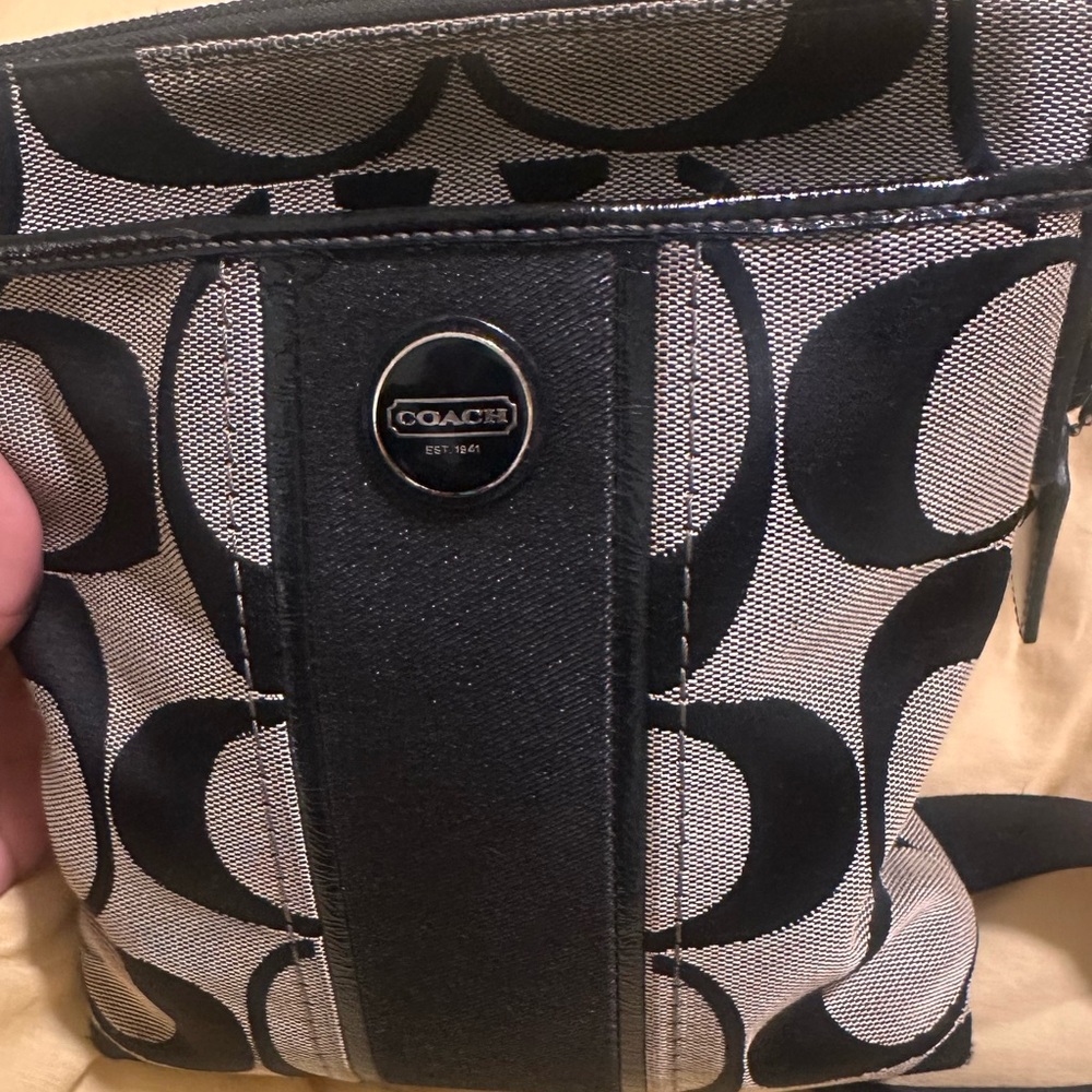 Coach Monochrome Signature Crossbody
